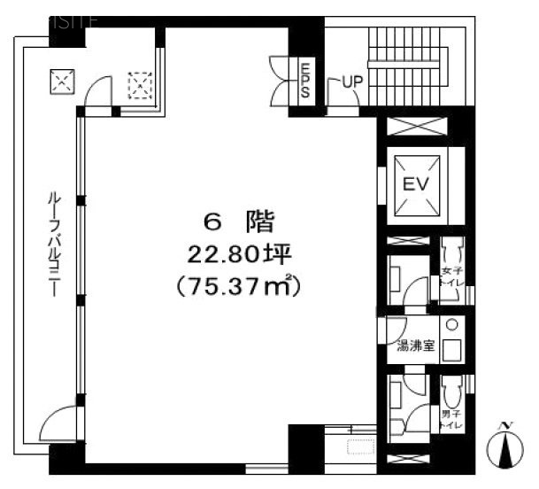 TOP・ON・TOPS6F 間取り図