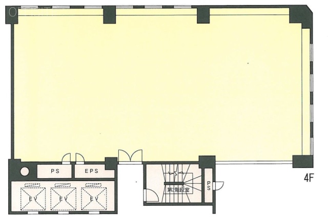 郵政福祉琴平ビル4F 間取り図