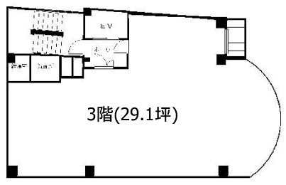 大野ビル3F 間取り図