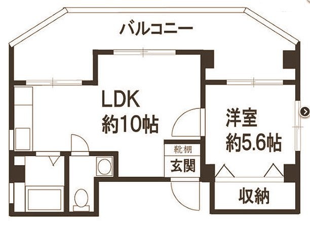 青山ビル4F 間取り図