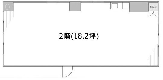 代々木パビリオンビル2F 間取り図