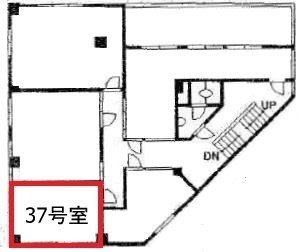 東物産ビル37 間取り図