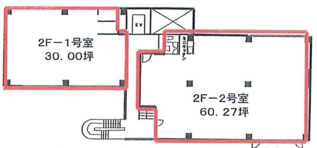 佳秀ビル1 間取り図