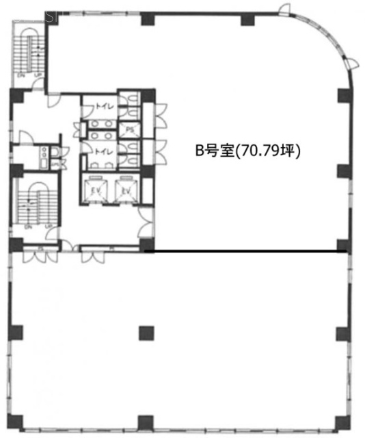 KDX西五反田ビルB 間取り図