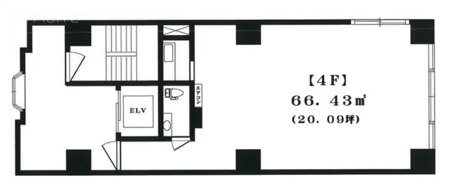 松島第一ビル4F 間取り図