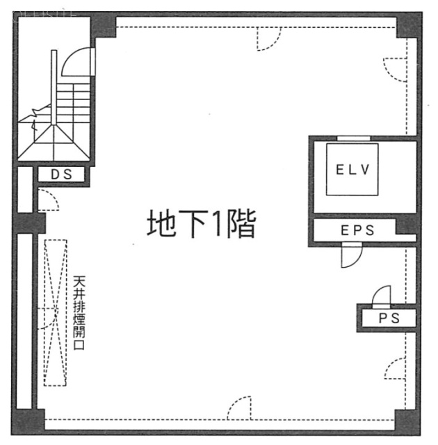 銀座龍櫻閣B1F 間取り図
