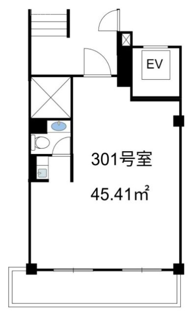 原宿プラザ301 間取り図