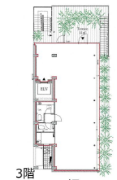 ESCALIER麹町3F 間取り図