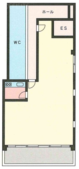 SH神田南神保町ビル5F 間取り図