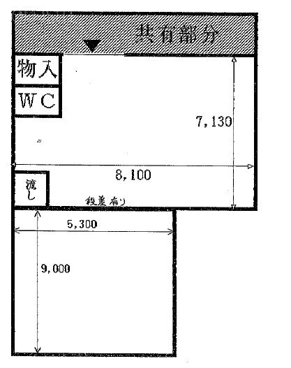 三家第1ビル15 間取り図