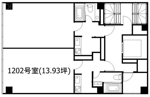 NEWS京橋1202 間取り図