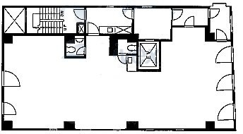 松栄ビル6F 間取り図