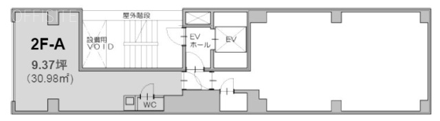IM五反田ビルA 間取り図