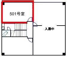KTビル501 間取り図