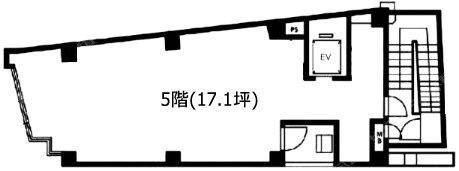 デコール青山5F 間取り図