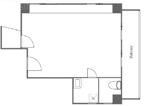 メゾンボア2F 間取り図
