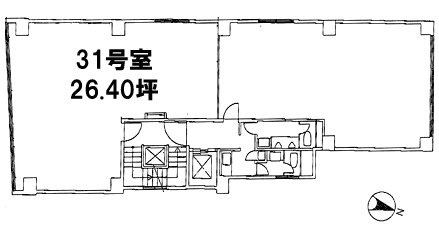 井門神田駅前ビル31 間取り図