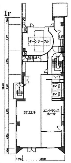 KDX新日本橋駅前ビル1F 間取り図