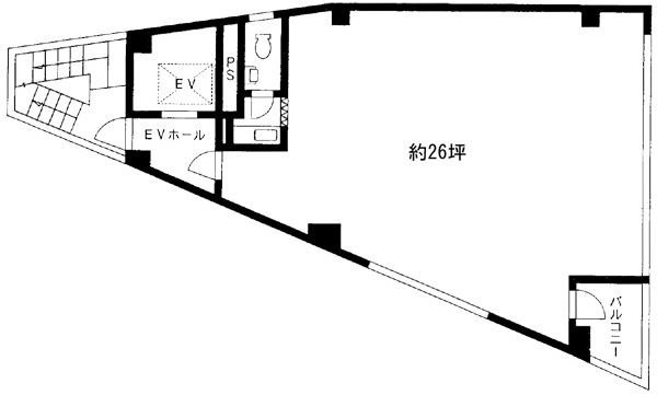 ギンザファーストビル5F 間取り図