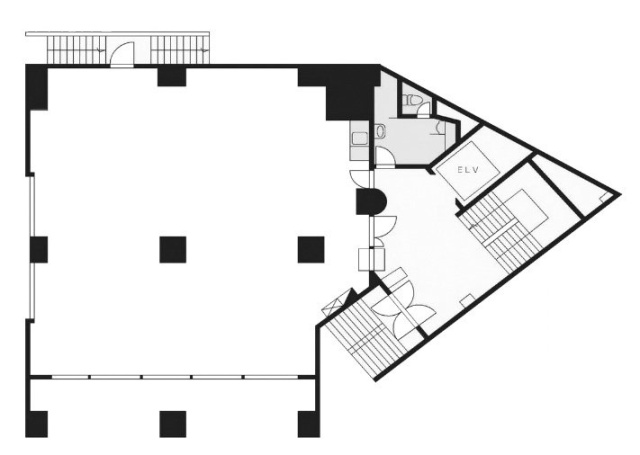 NTビル1F 間取り図