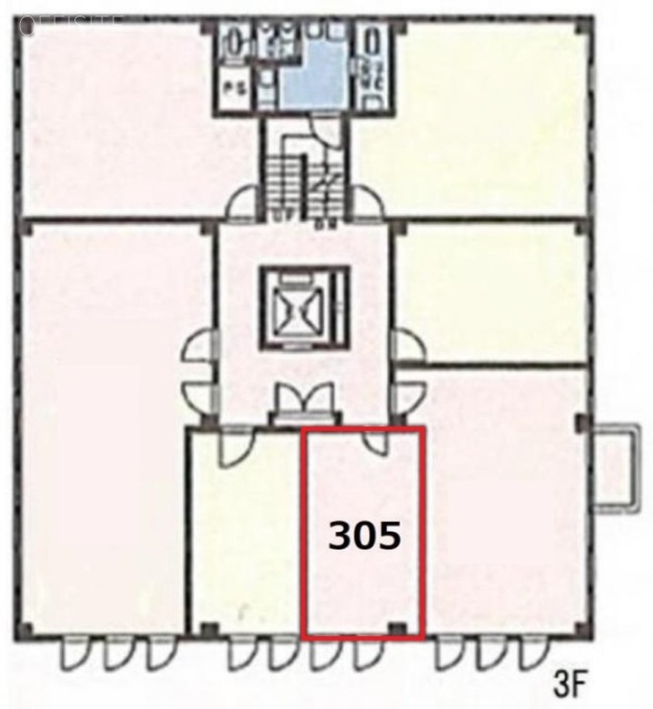 相互新富ビル305 間取り図