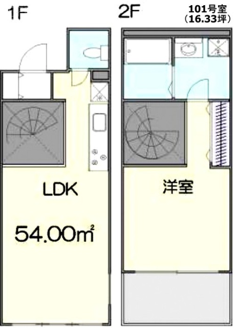 新戸山レジデンス101 間取り図