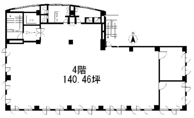 相互ビル4F 間取り図