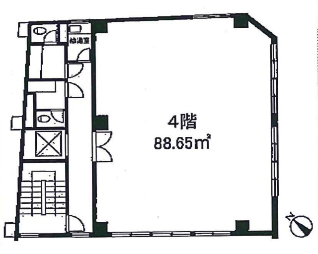 川又ビル4F 間取り図