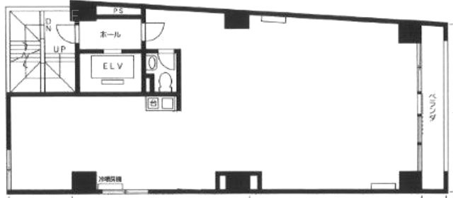 田辺ビル4F 間取り図