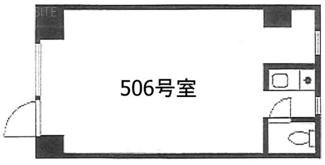 代田ウエスト506 間取り図