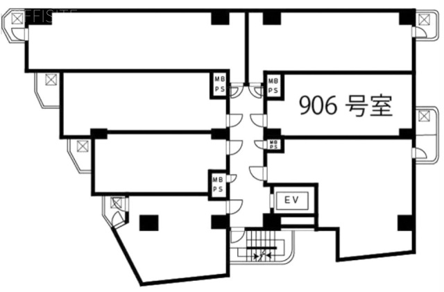 新宿ダイカンプラザ756906 間取り図
