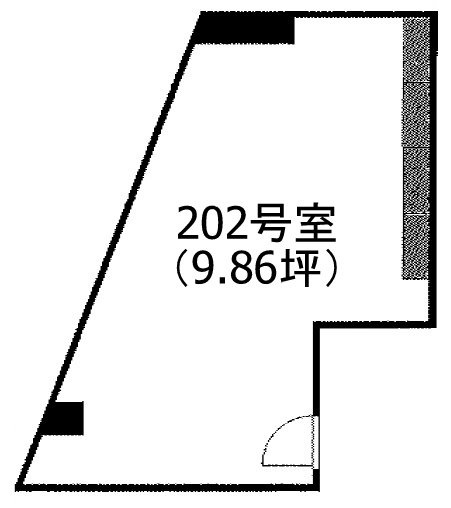 三久ビル202 間取り図