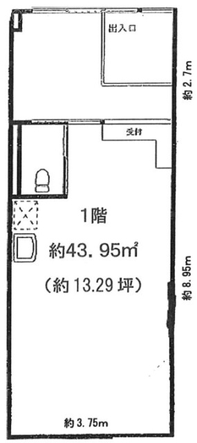 旗の台2丁目ビル1F 間取り図