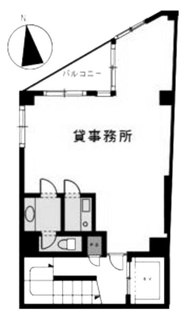 エスペラント叶201 間取り図