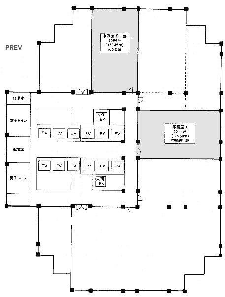 日石横浜ビル24F 間取り図