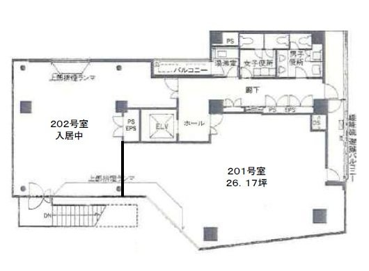 立花国際ビル201 間取り図