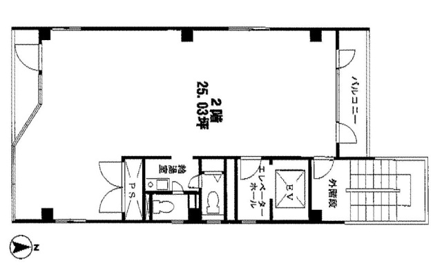 松崎ビル2F 間取り図