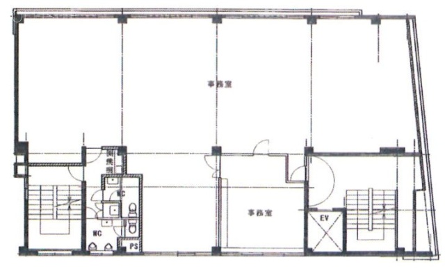 加瀬ビル6F 間取り図