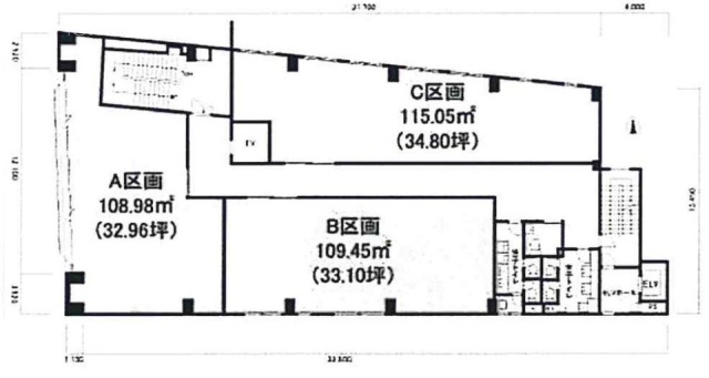 島田ビルC 間取り図