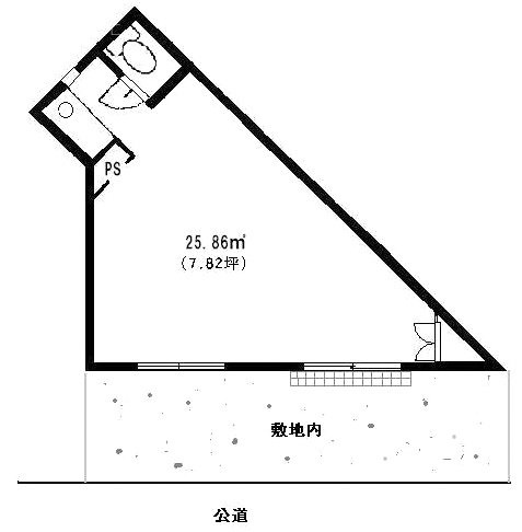 プランドール西早稲田102 間取り図