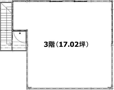 マガザン谷中3F 間取り図