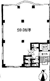 彰文ビル1F 間取り図