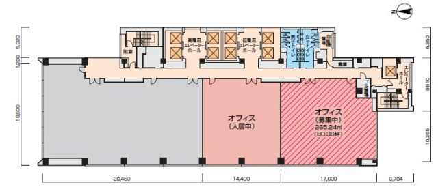 JR東急目黒ビル9F 間取り図