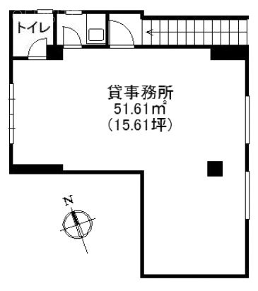 柳田ビル2F 間取り図