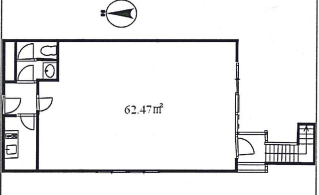 カワダ2ビル101 間取り図