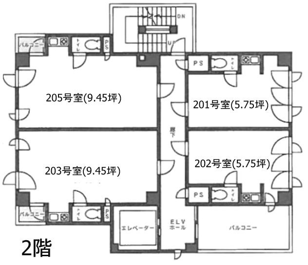 テロワール南青山202 間取り図