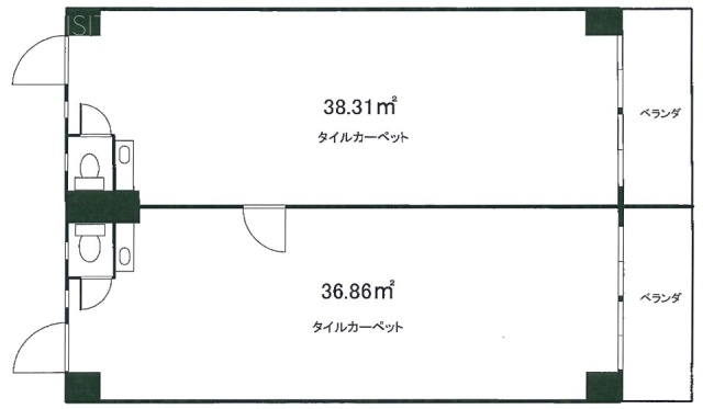 第一ともえビル702・703 間取り図