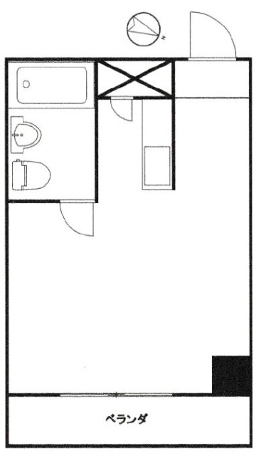 ニュー渋谷コーポラス809 間取り図