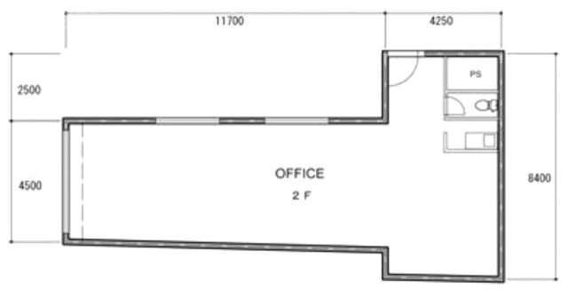 BC江戸川橋ビル2F 間取り図