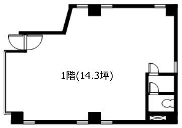 アツザワビル101 間取り図